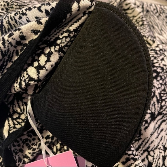 NWT Sergio Hudson for Target Animal Print Side Cut Out Sweater Midi Dress 2X - Picture 6 of 8